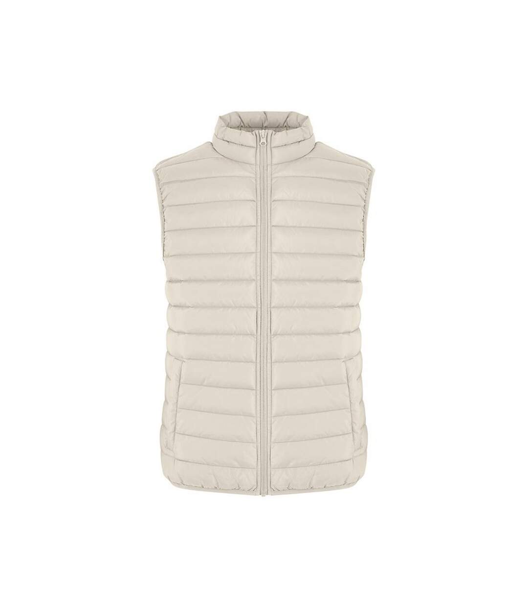 Womens/ladies lightweight puffer gilet sand New Morning Studios-1