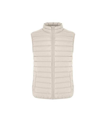 Womens/ladies lightweight puffer gilet sand New Morning Studios