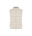 Womens/ladies lightweight puffer gilet sand New Morning Studios-1