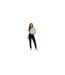 T-shirt Motif/style Uni Femme Blanc Cassé Only-1