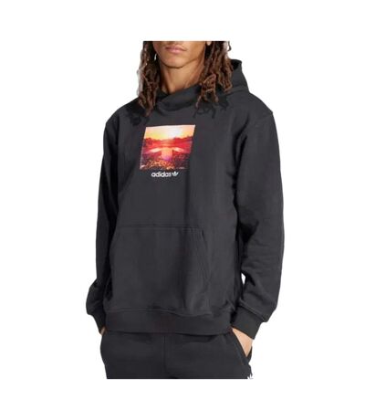 Sweat gris homme adidas graphic hoodie - l