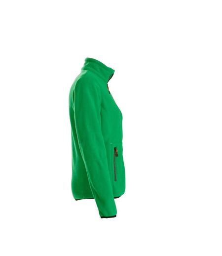 Womens/ladies Speedway Fleece Jacket Fresh Green Printer