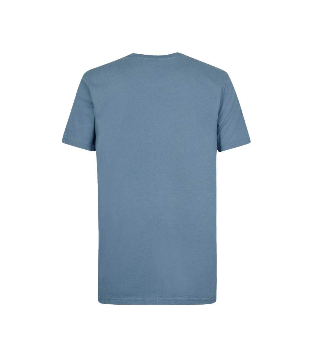 T-shirt Bleu Homme Petrol Industries TSR650 - 3XL-2