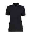 Kustom Kit Ladies Klassic Superwash Short Sleeve Polo Shirt (Black)