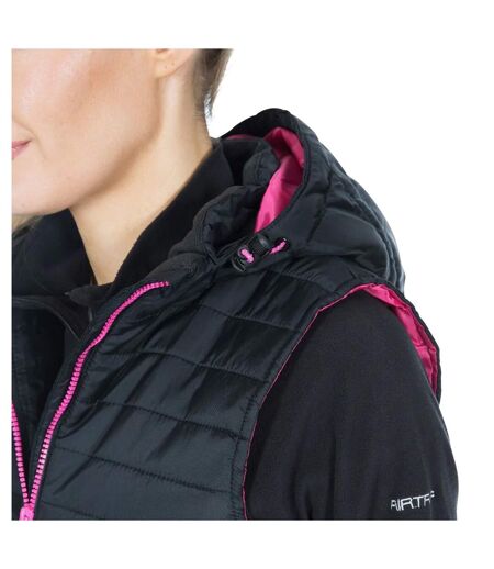 Trespass Womens/Ladies Aretha Casual Gilet (Black) - UTTP4390