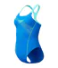 Maillot De Bain 1 Pièce Motif/style Imprimé Graphique Medley Medalist Femme Bleu Nuit Speedo-4