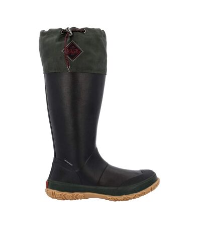 Bottes de pluie forager adulte noir / vert kaki foncé Muck Boots