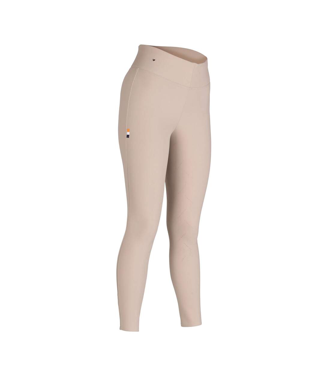 Collant d´équitation optima femme beige Aubrion-1