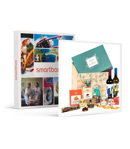 Coffret Par Ici le Bonheur : produits salés et sucrés livrés à domicile - SMARTBOX - Coffret Cadeau Gastronomie