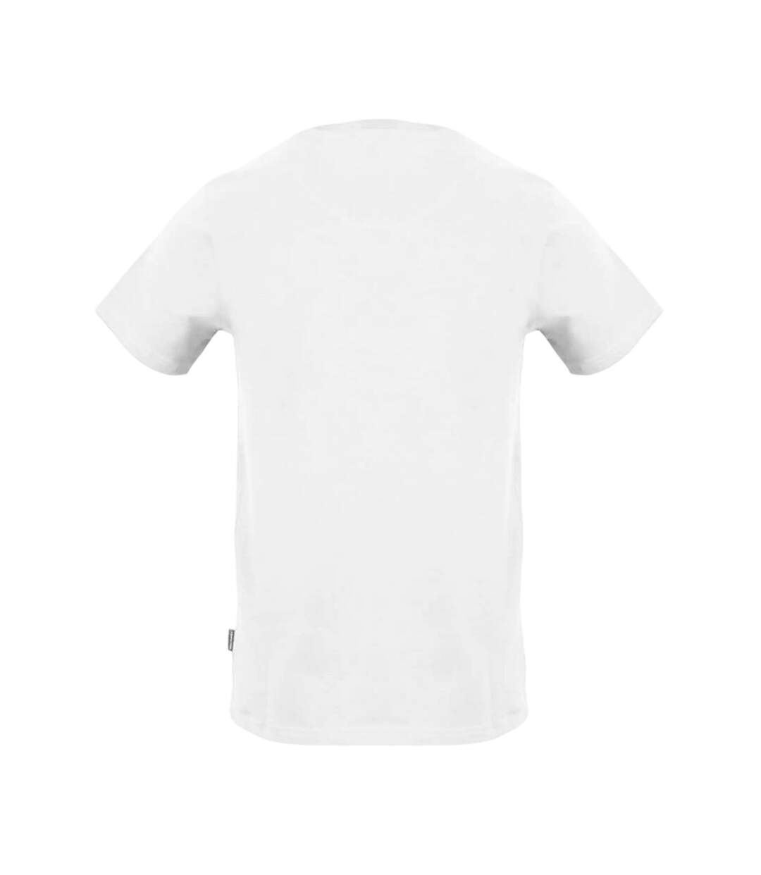 Mens Logo Jersey Crew Neck T-shirt White Aquascutum-3