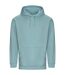 Unisex adult college hoodie seafoam Awdis-2