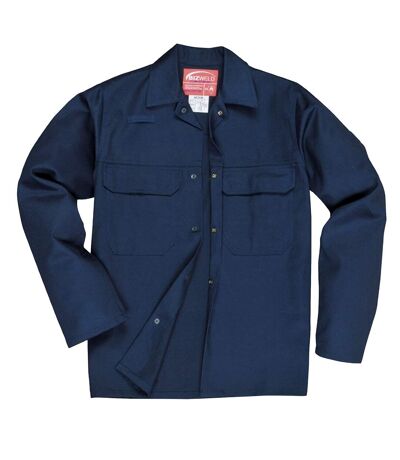 Mens Bizweld Work Jacket Navy Portwest