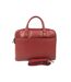 Katana - Cartable femme en cuir 14 2 cpts - rouge - 8641