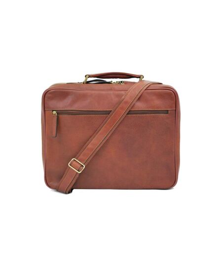 Katana - Attaché-case professionnel en cuir - marron - 6349