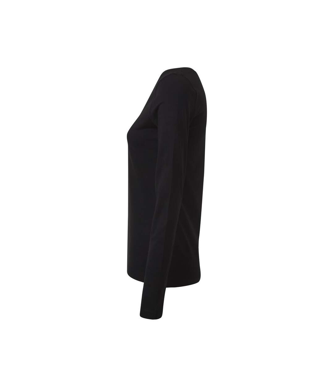 T-shirt Femme Noir Promodoro-3