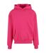 Sweat À Capuche Homme Rose Vif Build Your Brand-1