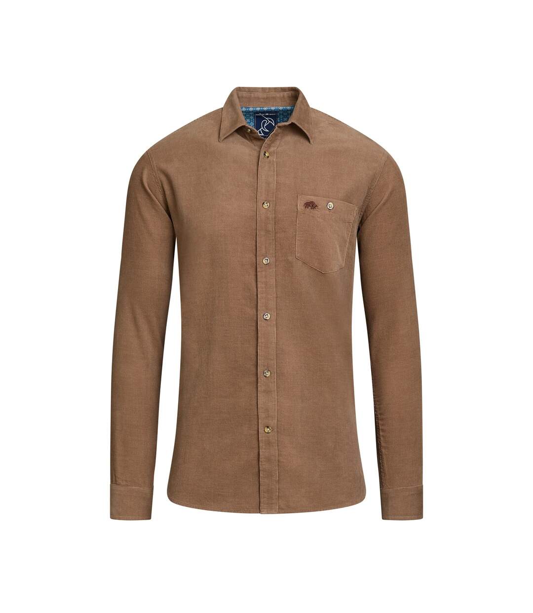 Chemise homme marron Raging Bull-1