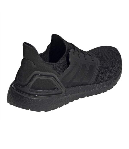 Mens Ultraboost Running Flat Shoes Black Solar Red Adidas