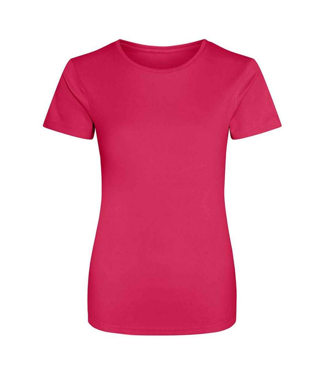 T-shirt de sport femme rose vif AWDis-1