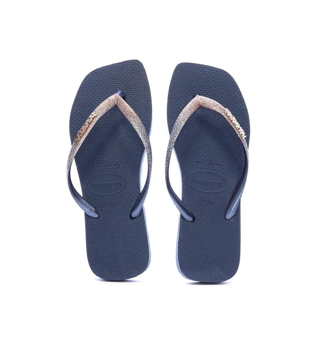 Tongs marine femme havaianas hav square glitter - 33/34-3