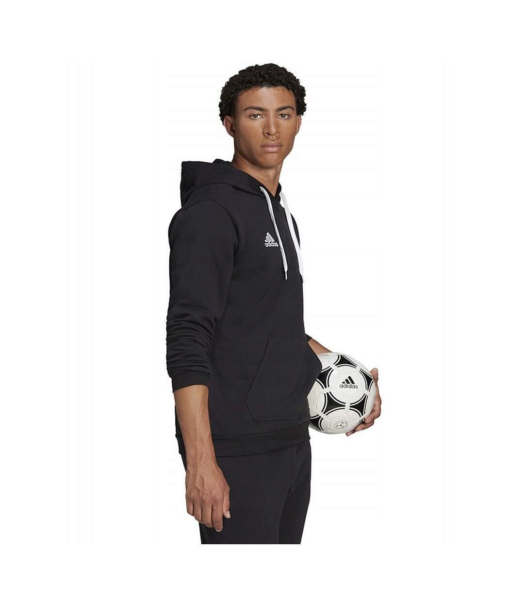 Sweat À Capuche Entrada Homme Noir Adidas-4