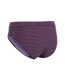 Bas De Maillot De Bain Motif/style Rayé Tina Femme Rose Clair Noir Trespass-2