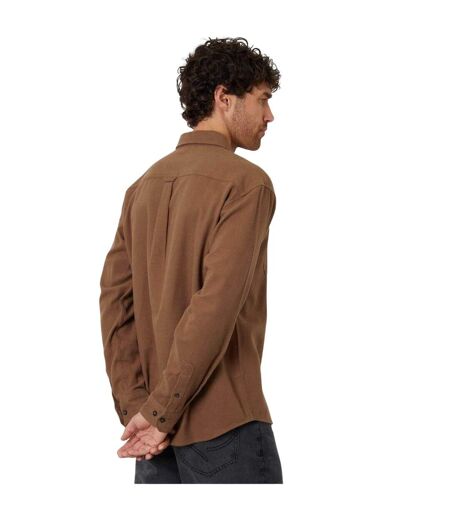 Chemise Manches Longues Firfield Homme Marron Threadbare