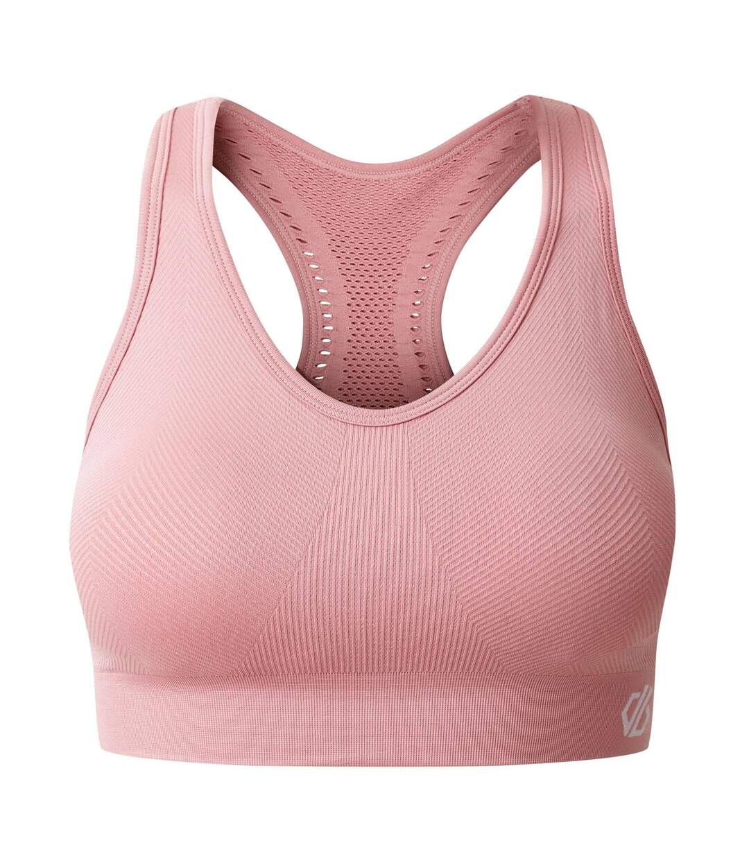 Brassière de sport react femme lilas Dare 2B-1