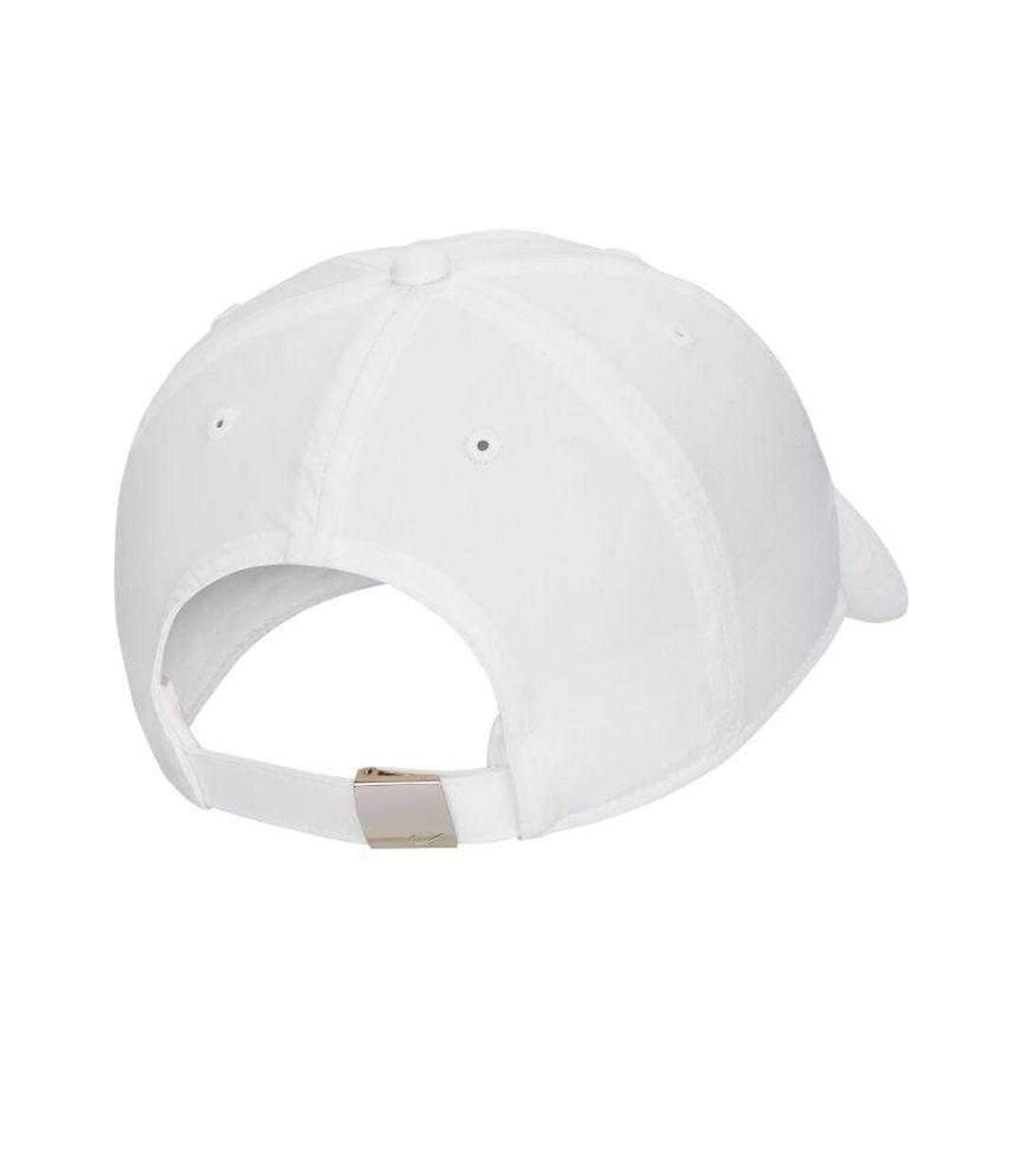 Casquette De Baseball Motif/style Swoosh Métallique Club Enfant Blanc Nike-2