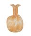 Vase Design en Verre Mélissa 23cm Beige-1