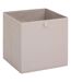Boîte de Rangement Réversible Bohema 31x31cm Beige-2