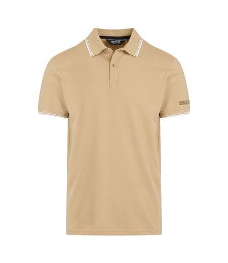 Mens Tadeo Polo Shirt Oat White Regatta