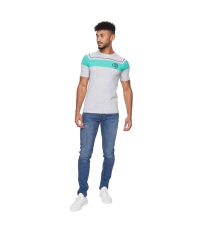 T-shirt Craftore Homme Gris Chiné Crosshatch