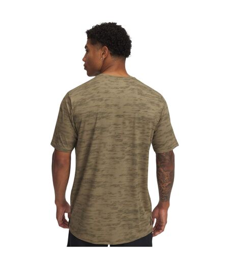 Mens Vanish Crew Neck T-shirt Brown Under Armour