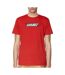 T-shirt rouge homme diesel t-just - l-1
