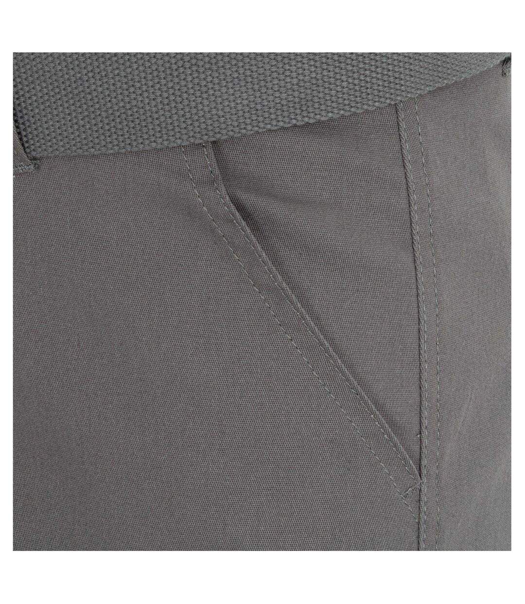 Short À Poches Homme Gris Firetrap-4