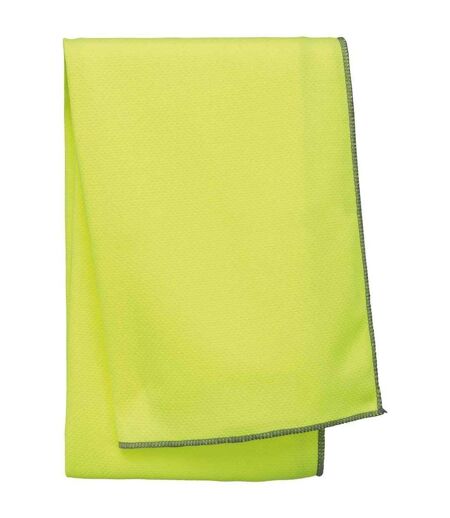 Serviette de sport refreshing taille unique jaune fluo Proact