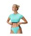Haut Court Cintré Motif/style Logo Femme Turquoise Speedo-4