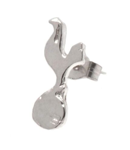 Tottenham Hotspur FC Sterling Silver Stud Earring (Silver) (One Size) - UTTA1412