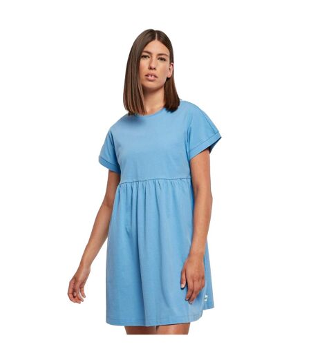 Robe T-shirt Empire Valance Femme Bleu Ciel Urban Classics