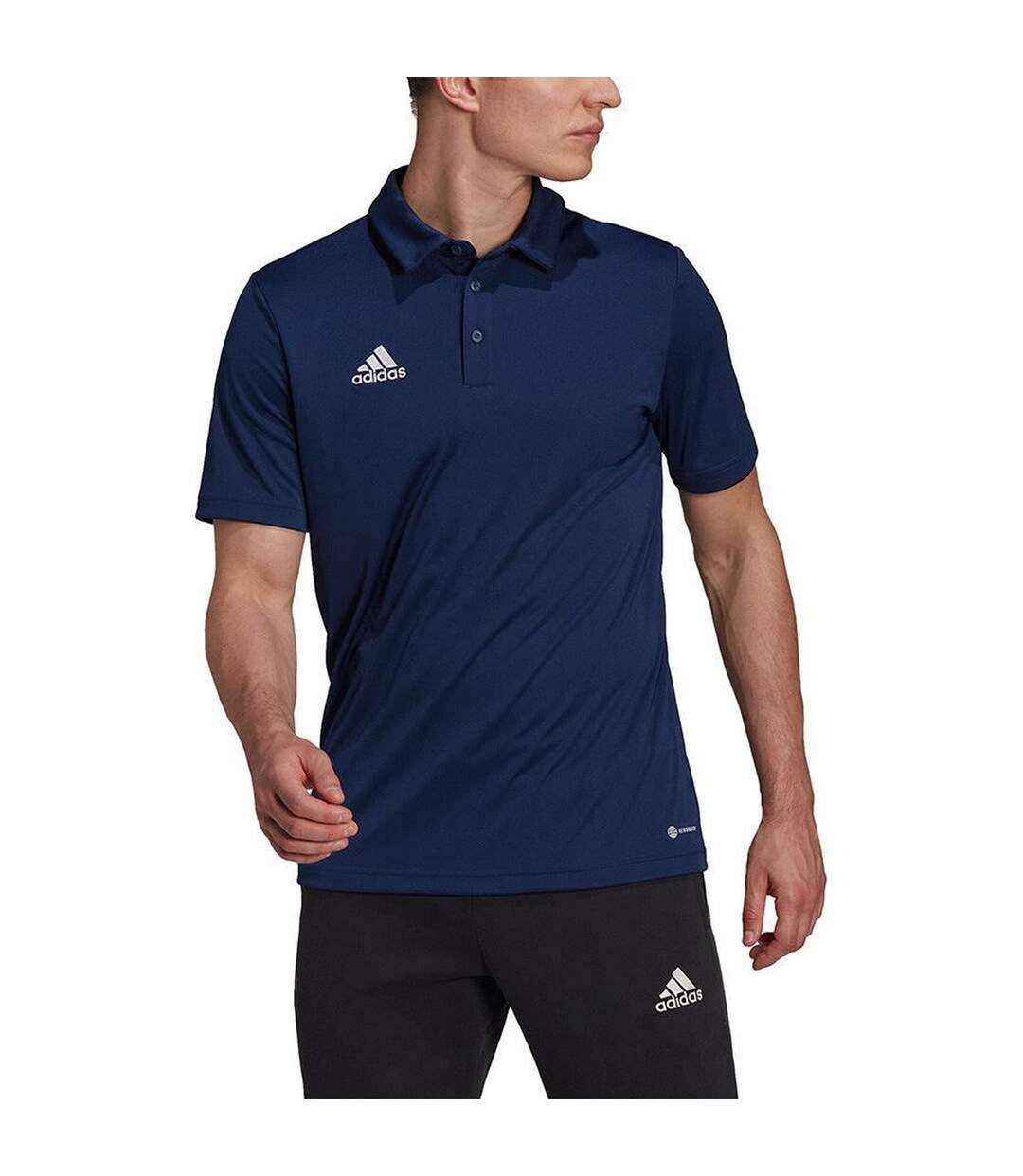 Polo Entrada Homme Bleu Marine Adidas-1