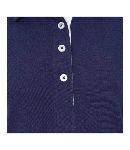 Womens/ladies Plain Polo Shirt Twilight Lazy Jacks