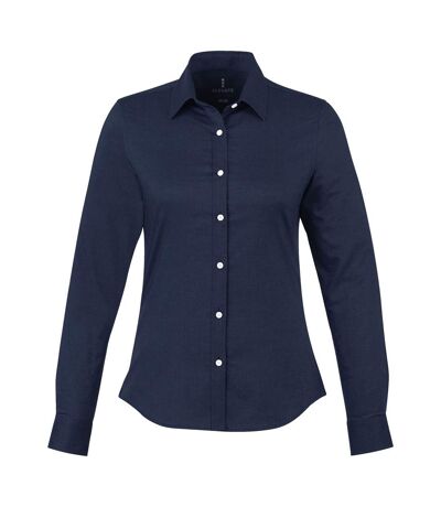 Elevate Vaillant Long Sleeve Ladies Shirt (Navy Blue)