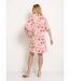 Robe courte col V liens à la taille-2