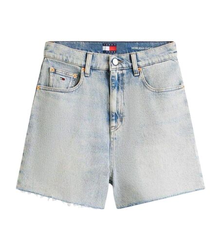 Short En Jean Motif/style Logo Homme Bleu Clair Tommy Jeans