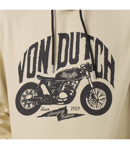 Sweat homme à capuche en molleton avec print devant Vondutch