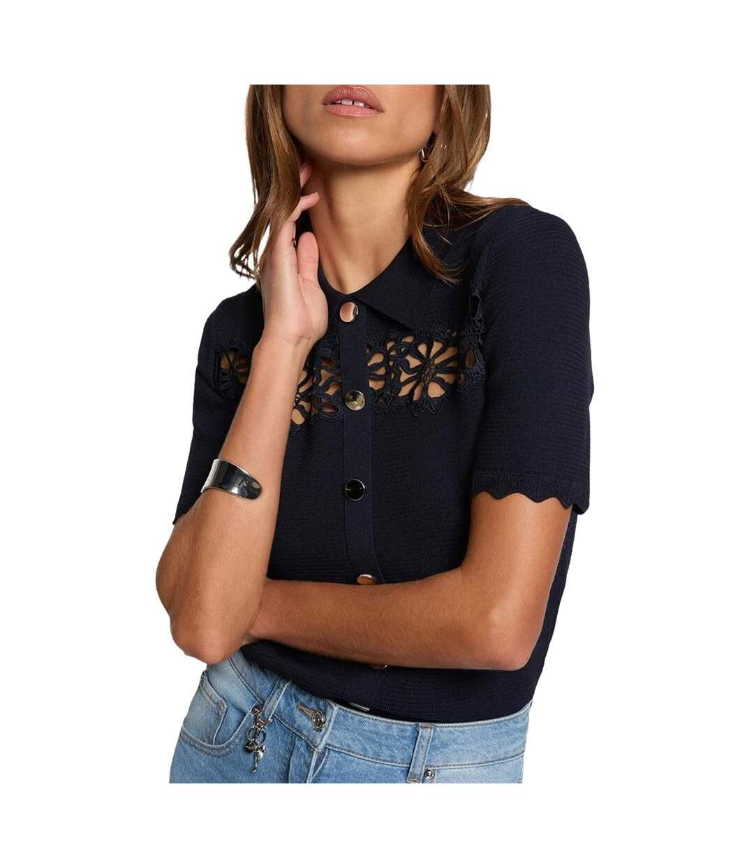 Pull marine femme morgan milini-1