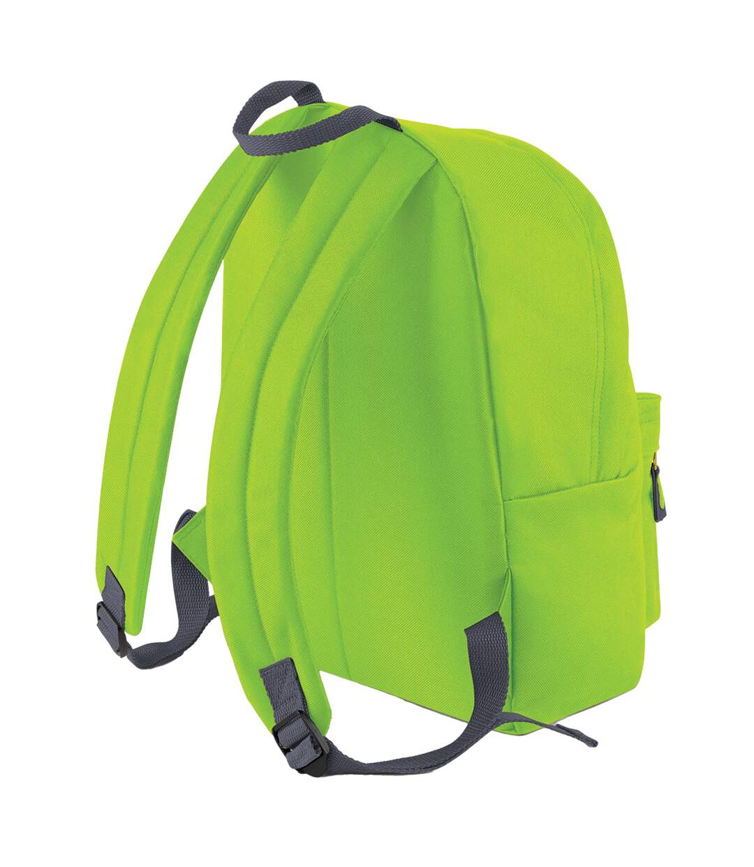 Lot de 2  Sac à dos junior 14 litres taille unique vert citron/graphite Bagbase-2