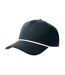 Casquette De Baseball Motif/style 5 Panneaux Paka Adulte Bleu Marine Blanc Atlantis Headwear-1