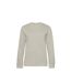 Sweat À Col Ras-du-cou Queen Womens/ladies Brouillard Gris B&C-1